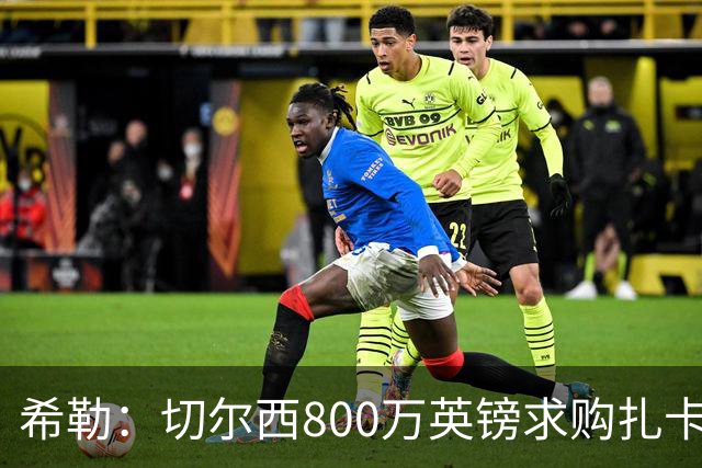 希勒：切尔西800万英镑求购扎卡太离谱，上赛季他是英超最佳之一